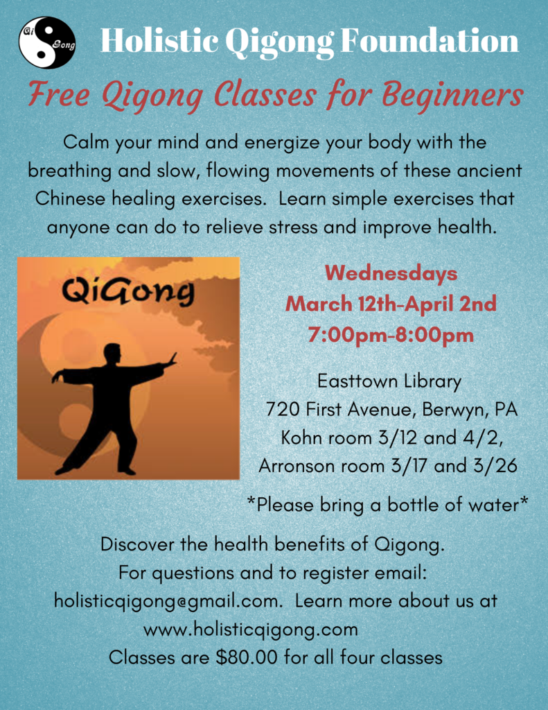 Qigong on the Main Line