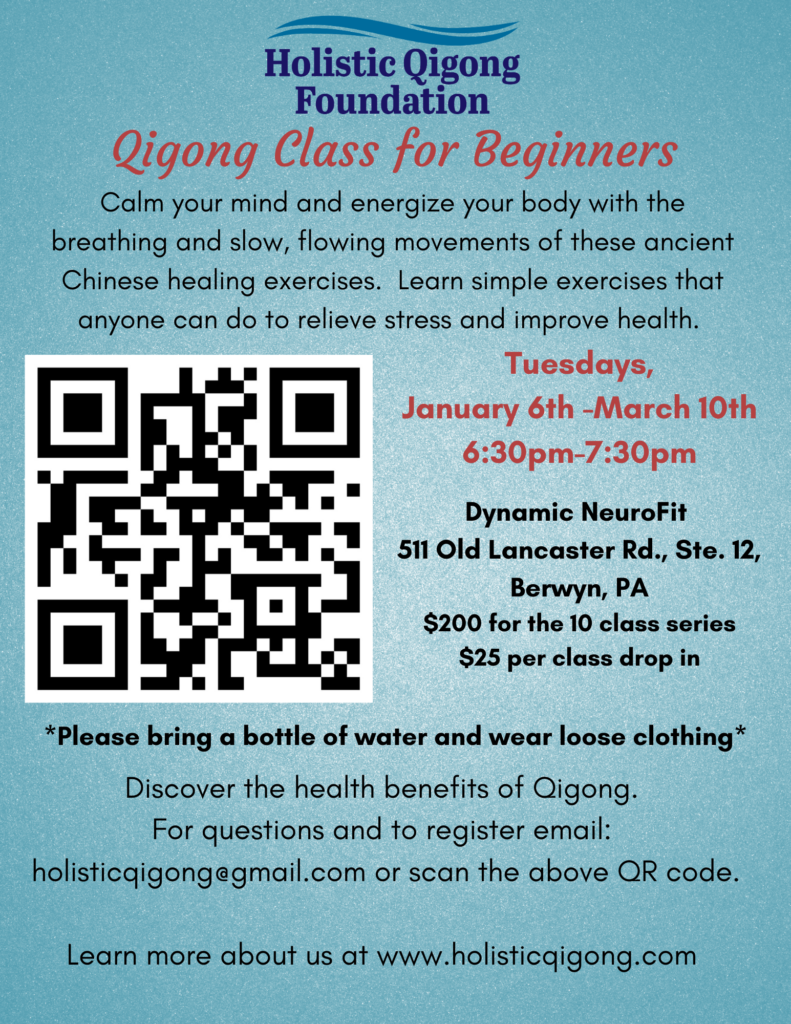 Qigong Class flyer